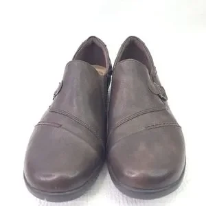 Earth Spirit Shoes Earth Spirit Beni Flat Slip On Brown